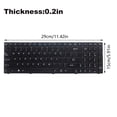 thumbnail image 2 of Sidaley Teclado oficial de mecanografía fluida, aparato de entrada de PC, pieza de portátil, buen reemplazo táctil para Pegatron C15 C15A C15E Cuadernos de escritura y cuadernos de bocetos, 2 of 5
