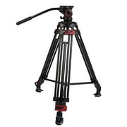 miliboo MTT604A Professional Flexible Tripod for Digital Camera/Camcorder/Video,Load-Bearing 10 kg Max-Height 160cm