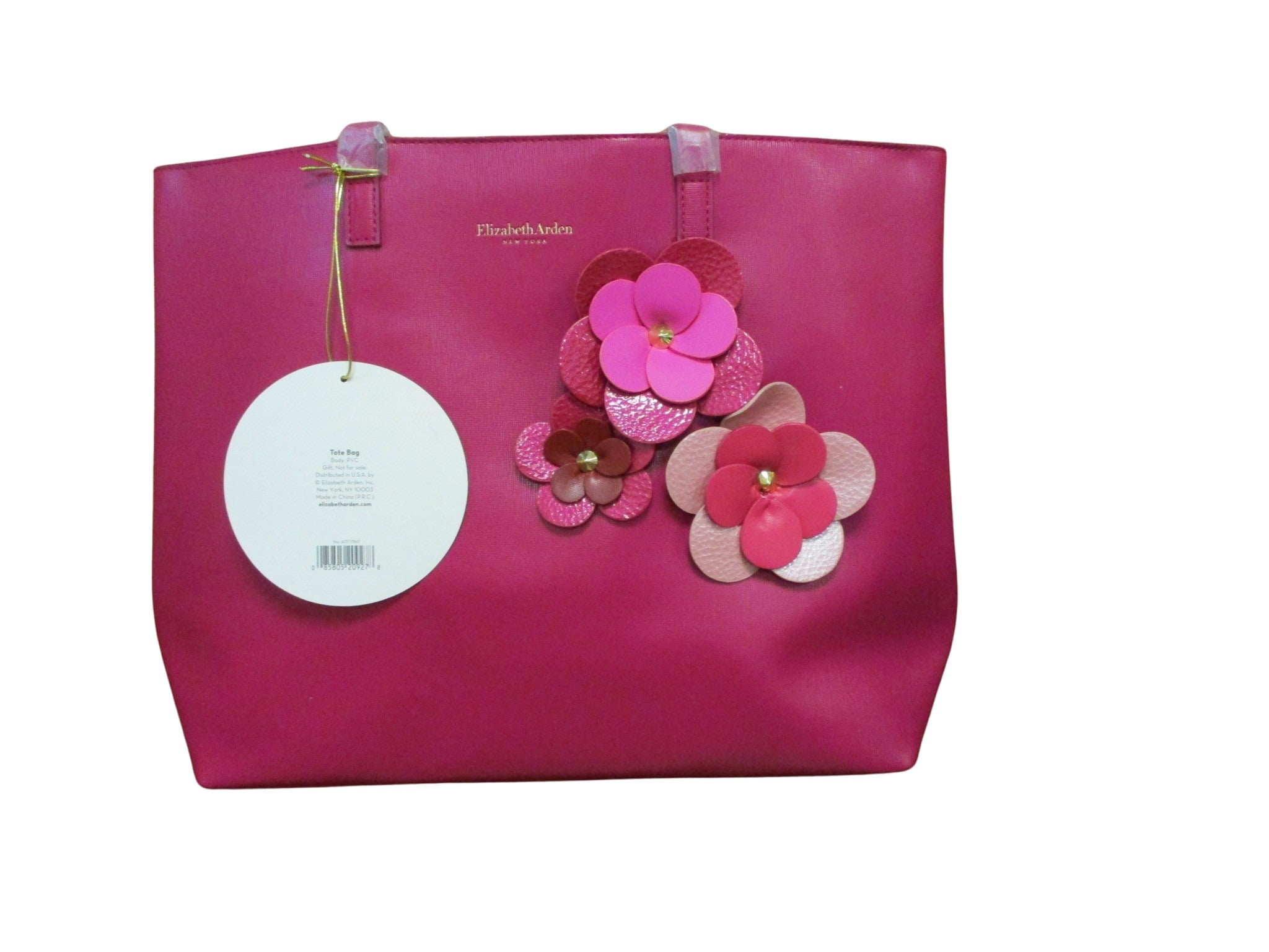 Elizabeth Arden Pink Floral Tote Bag Handbag Spring - Walmart.com