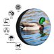 thumbnail image 4 of Balery Mallard Duck Swimming In A River Cubiertas para Neumáticos - Protector Resistente para Neumáticos de Camioneta, SUV, Remolque, Camper y RV-16 inch, 4 of 6