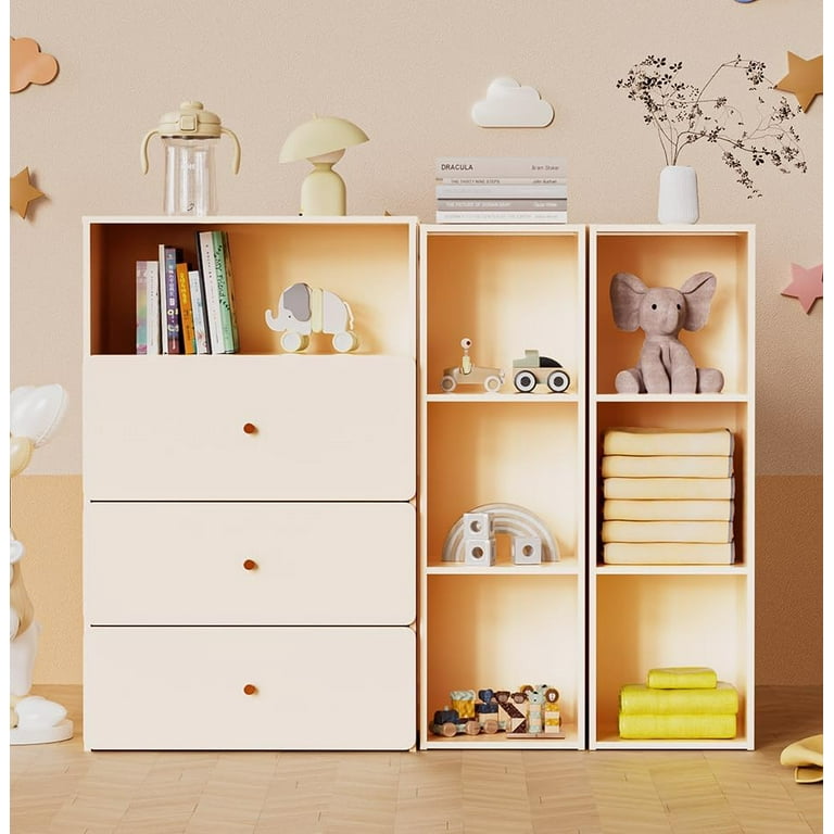 Baby Changing Table Dresser with Removable Nappy Tray, Lattice