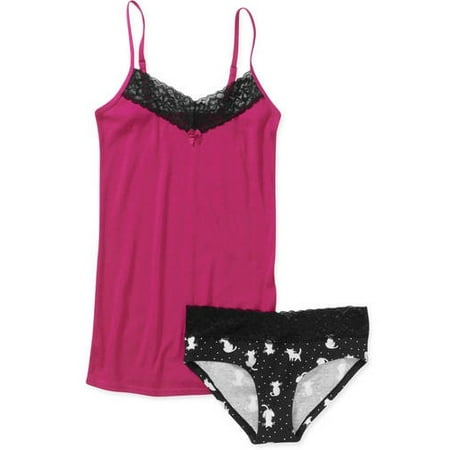 Juniors Cami and Panty Set