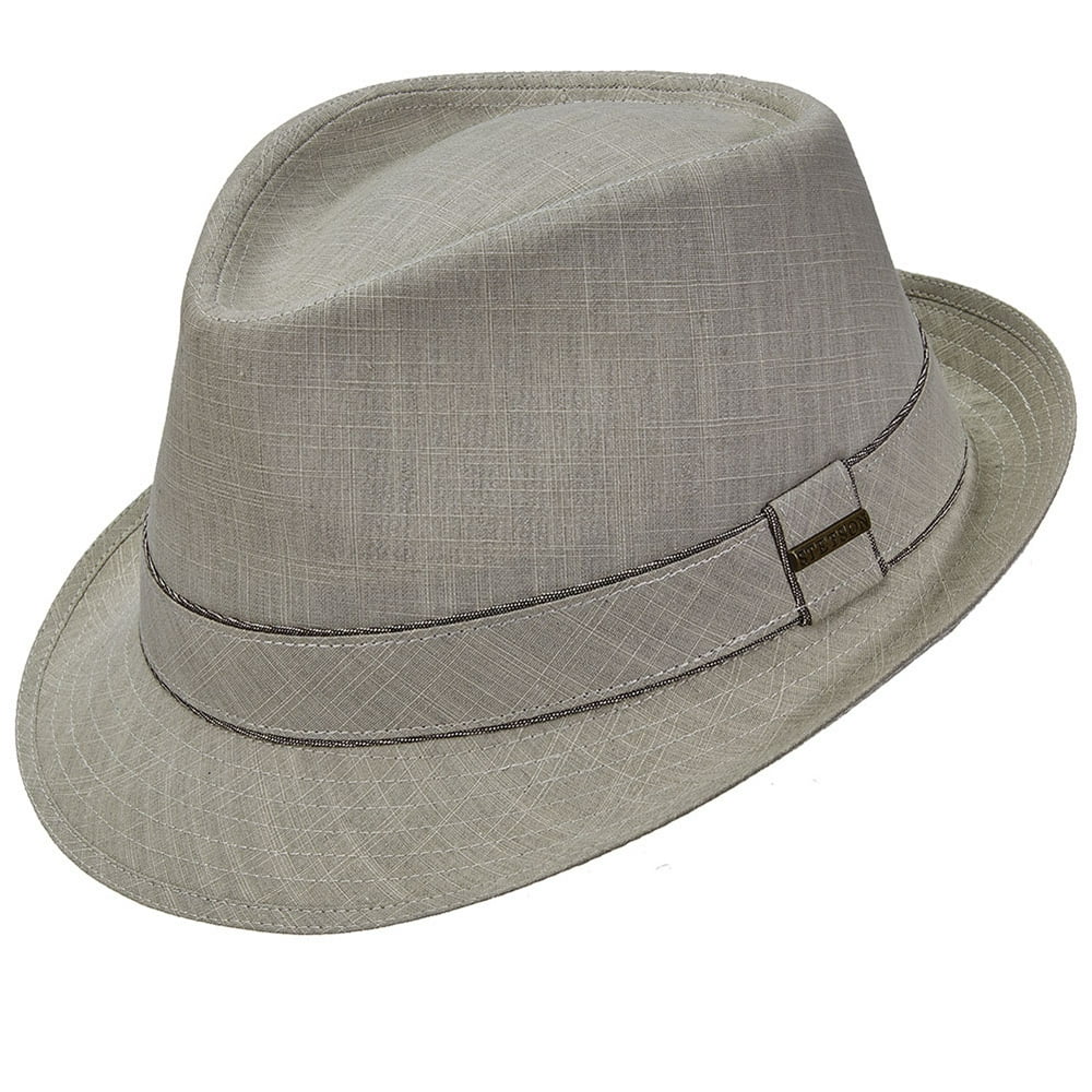 Stetson Stetson Men's Cotton Fedora Hat Khaki XL
