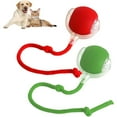 thumbnail image 1 of Tingzi Chewie Viral Rolling Ball, Chewie Ball for Dogs, Chewie Doggie Ball, Interactive Dog Smart Ball Toy, Interactive Cat Ball Toy, 360° Smart Automatic Rolling Pet Ball (Red), 1 of 5