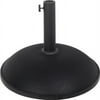 110 lbs Concrete Free Standing Umbrella Base, Black