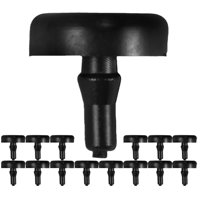 KAKOWELY 15pcs Brake Pedal Stopper For Convenient Installation Accurate Limiting Rubber Brake Light Switch Stop For Car Repairs And Modifications0.79"X0.67"X0.67"