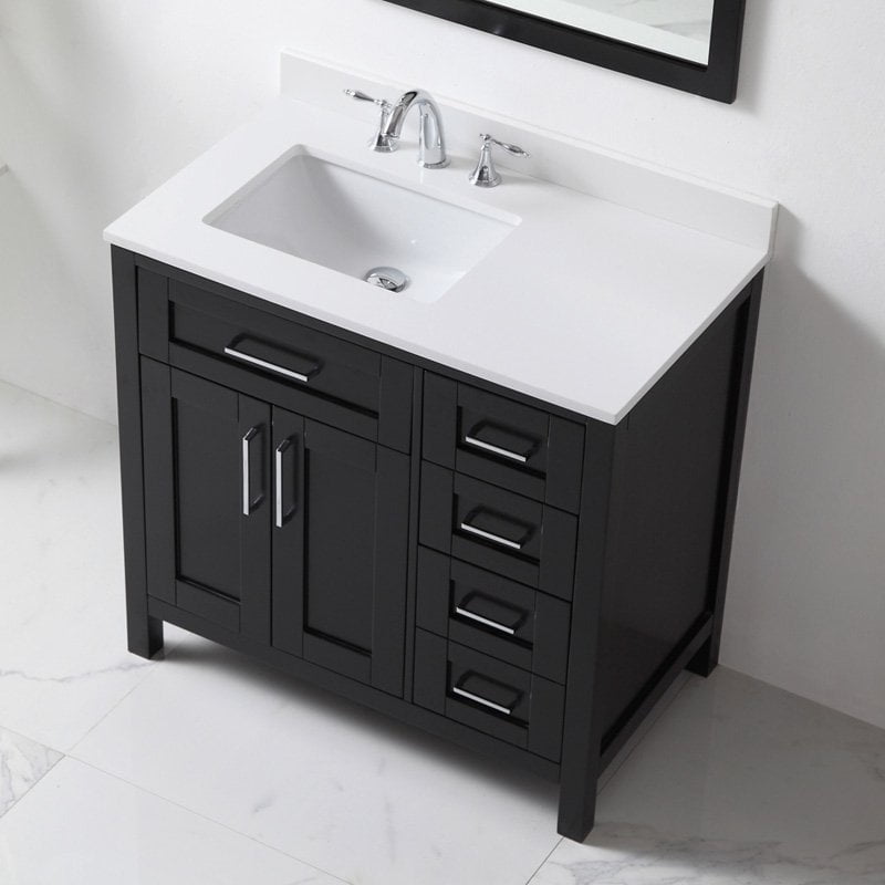 OVE Decors 36 in. Single Sink Bathroom Vanity - Walmart.com