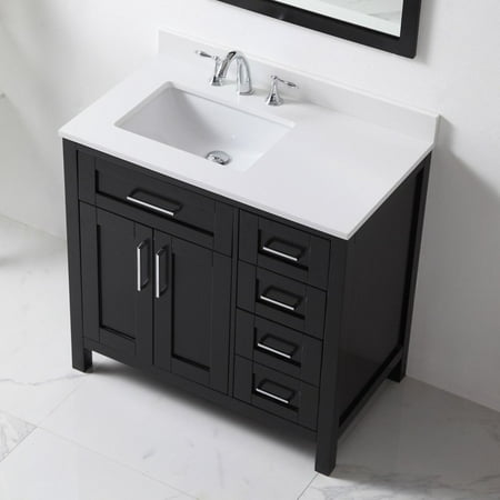 Large Single Sink Bathroom Vanity