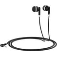 thumbnail image 3 of Redskypower Bulk Wired In-Ear Earbud Headphones, 4ft Cord, L Shape 3.5mm Connector, 30 Pack Black, 3 of 6