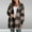 🔥 Brown, variant on Sentmoon Coat Women Cute Clothes Women Long Sleeve Tops Women Winter Coat Long Sleeve Plaid Faux Shearling Oversized Jacket for Travel and Packable Convenience Pink XXXXL