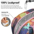 thumbnail image 5 of Lunch Bag Lunch Box for Women Reusable Insulated Lunch Cooler Bags,Large Capacity for Work Travel Picnic,Water-Resistant Pioneer Pieced Patchwork Lunch Tote Bag Gifts for Woman Mom Pink, 5 of 6