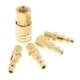thumbnail image 1 of 5 Pcs Brass Quick Coupler Air Hose Line End Connector Set For Compressor 1/4 Inch, 1 of 1