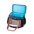 thumbnail image 4 of Igloo 12 Can Capacity Heritage Lunch Companion Cooler Bag, Black and Red, 4 of 15