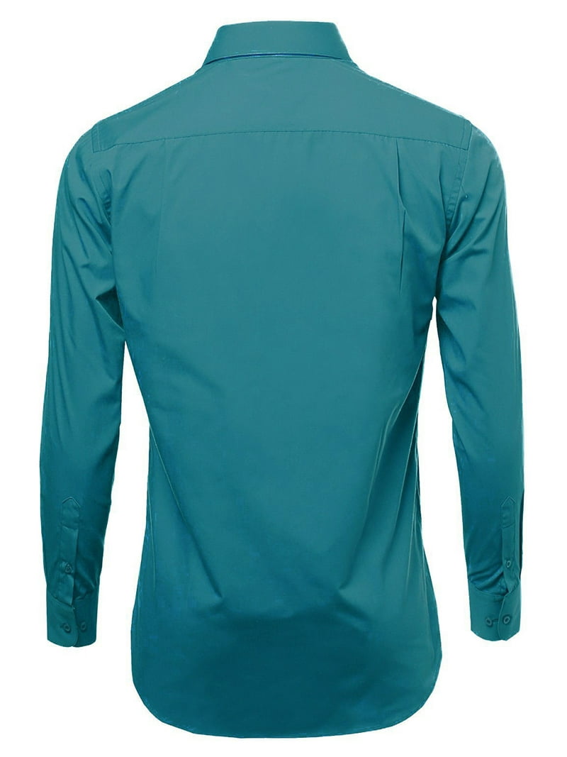 fitted lace wedding dress FX Flex Men's Class A Long Sleeve Shirt - French Blue