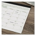 thumbnail image 2 of Two-Color Desk Pad, 21.75 x 17, White Sheets, Black Binding, Clear Corners, 12-Month (Jan to Dec): 2026 | Bundle of 5, 2 of 4