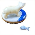 thumbnail image 4 of Polar Bear Fish Limoges Box for Collectors, Hand-Painted Limoges Box Porcelain Figurine, 4 of 4