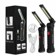 thumbnail image 2 of Magnetic Rechargeable COB LED Red Work Light Lamp Flashlight Folding Torch, 2 of 4