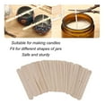 thumbnail image 2 of 50pcs Wooden Candle Wick Holders, Single Hole Candle Wick Stickers Wick Setter Centering Tool for Candle Making, 2 of 4