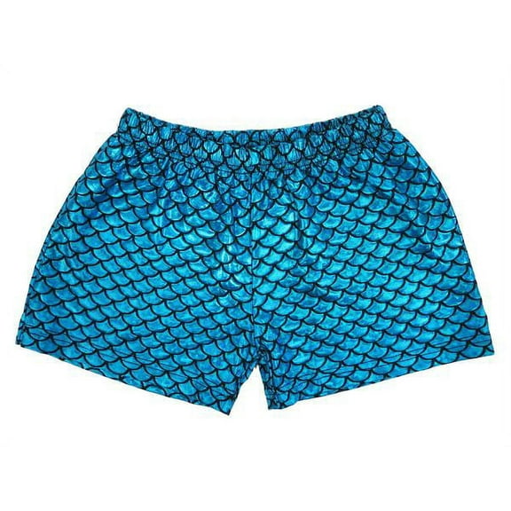 Wenchoice Laser Blue Shorts For Dance/Gymnastic/Swimming Girls M(2-4 Years)