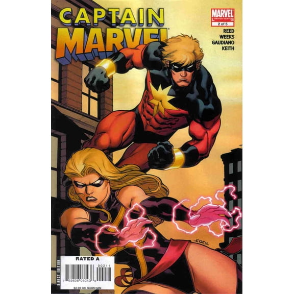 Captain Marvel (7th Series) #2 VF ; Marvel Comic Book