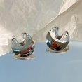 thumbnail image 1 of Pendientes de geometría cubana hip hop joyas de fiesta de regalo para hombres y mujeres pendientes Hoop, 1 of 4