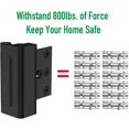 thumbnail image 2 of Door Reinforcement Lock , Black, 3" Security for Kids,Home Child Proof locks Withstand 800 lbs Inward Swinging ,Easy to Install., 2 of 5
