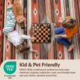 thumbnail image 4 of Design&I 5'x7' Ultra Soft Area Rug, Assorted Door Boho Southwestern Stripe Vintage Bands Mongolian None Fluffy Washable Non Shedding for Bedroom Living Room Home Office, 4 of 7