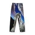 thumbnail image 5 of Balery Men'S Astronaut In Outer Space Pants,Sleepwear Pants,Pajama Pants,Pj Bottoms Drawstring And Pockets-X-Large, 5 of 9