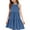 #A16-Royal Blue, variant on Abcomgle Girls Summer Dress Size 14-16 Casual Halter Neck Sleeveless Midi Dress Plaid A-line Sundresses Basic Swing Dresses 11-12 Years,Deep Red