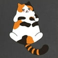 thumbnail image 2 of CafePress - Kawaii Calico Lying Cat Maternity T Shirt - Maternity Dark T-Shirt, 2 of 3