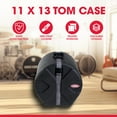 thumbnail image 2 of SKB 11" x 13" Tom Case with Padded Interior and D-Shaped Drum Design, Black, 2 of 9