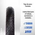 thumbnail image 3 of Llanta Para Moto 2.75-18 Tubeless Motometa P6164 Delantera, 3 of 4
