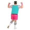 thumbnail image 2 of Men's Plus Size Work It Out 80's Costume, 2 of 4