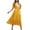 Yellow, variant on Summer Beach Dresses for Womens 2025 Plus Size Fashion Fallow Short Sleeve V-Neck Lace Printing Dress