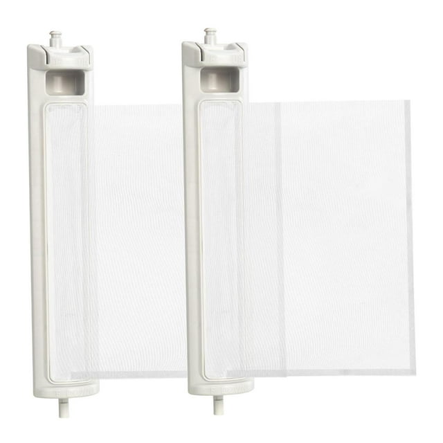 Flynix 2 Pieces Washer Lint Filter Garbage Removal Net Simple Installation Waste Filter