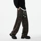thumbnail image 5 of Pantalones de hombre de longitud completa con estampado de punto Zang-zang, bolsillos con cordón ajustable, cintura elástica, pantalones de pierna recta, pantalones de poliéster para hombre, 5 of 9