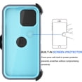 thumbnail image 2 of Tiflook Case For iPhone 14 (6.1 inch) 2022 [Built-in Screen Protector] Holster Belt Clip 12FT Drop Tested Full Body Cover - Teal, 2 of 6