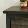 thumbnail image 4 of Sauder Steel River Engineered Wood Credenza in Carbon Oak, 4 of 13