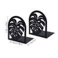 thumbnail image 3 of shyuyusa Metal Book End 2 Piece Set Stable Structure For Home Office Study Book Shelf And File Organizing, 3 of 6