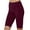 Wine, variant on XMMSWDLA Women's Knee Length Leggings-High Waisted Pants Biker Shorts Women Yoga Workout Exercise Short Casual Summer Wine Sport Shorts Women