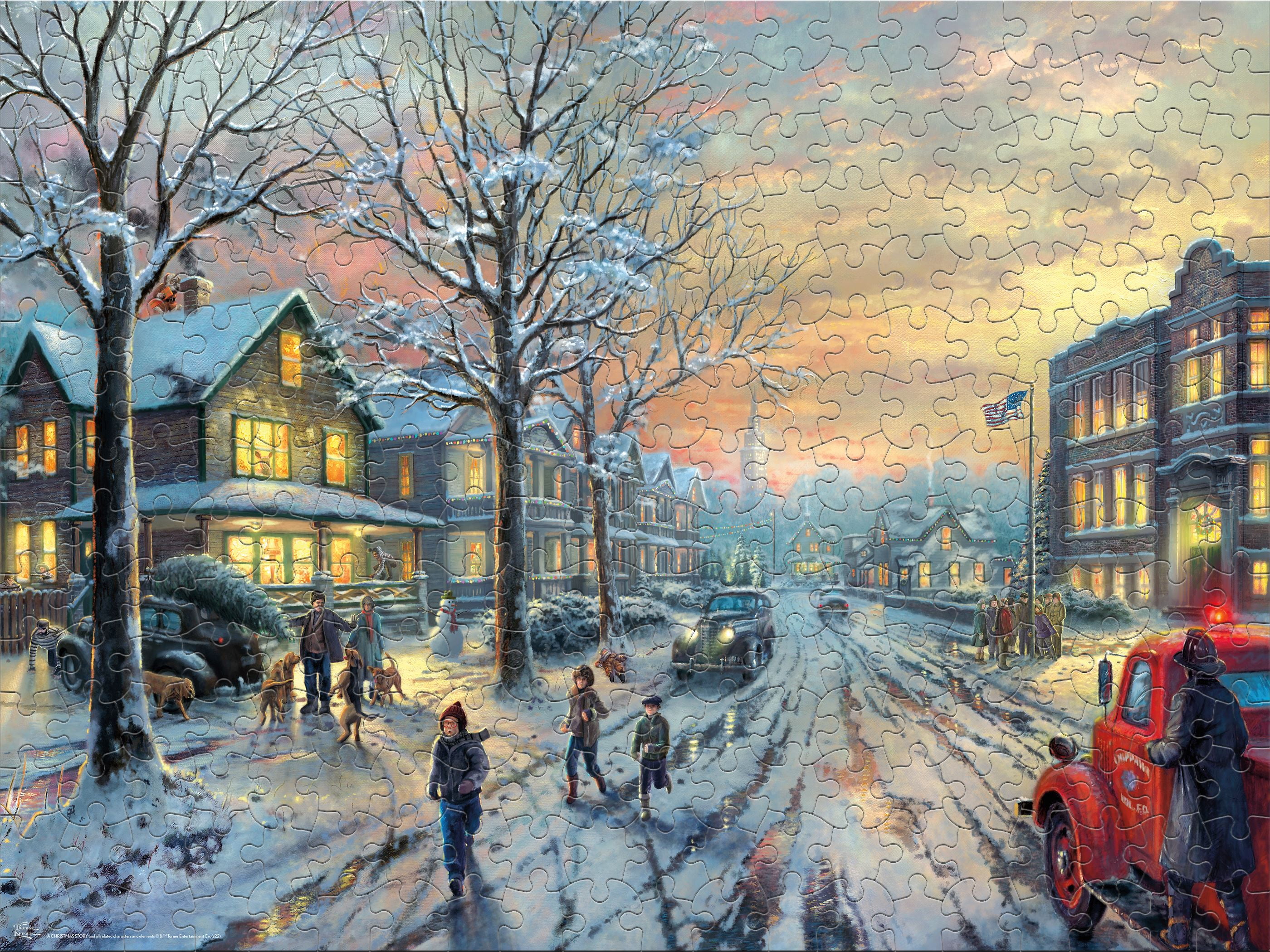 Ceaco A Christmas Story 300 Piece Interlocking Jigsaw Puzzle