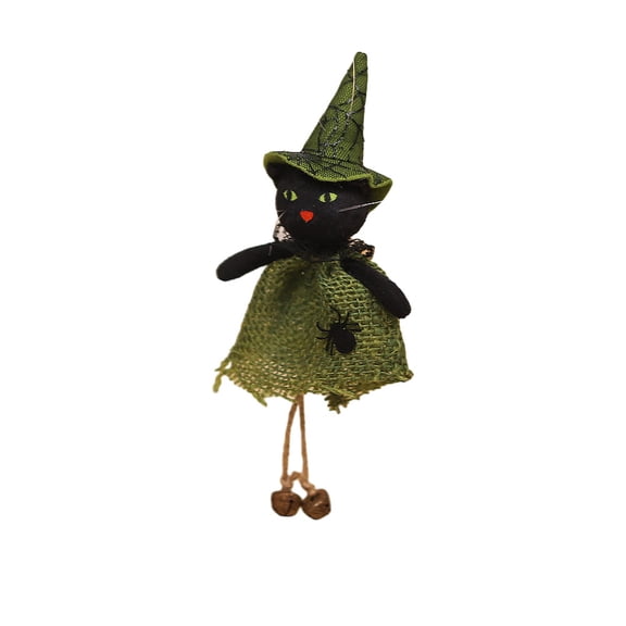 KYAIGUO Home Decorations Home Doll Hanging Desktop Ornaments Creepy Baby Doll Hanging 9*3.5*1.2inch(Black face)