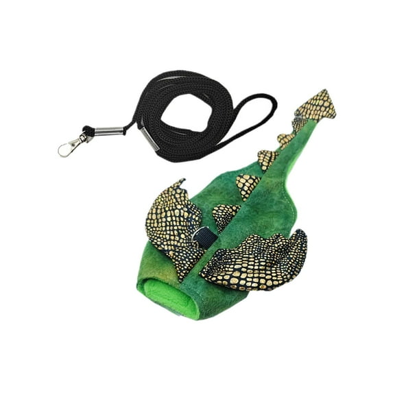 Arnés para reptiles y dragón , conjunto de correa, arneses para mascotas, correa suave para reptiles, tortugas barbudas, gatos, playa al aire