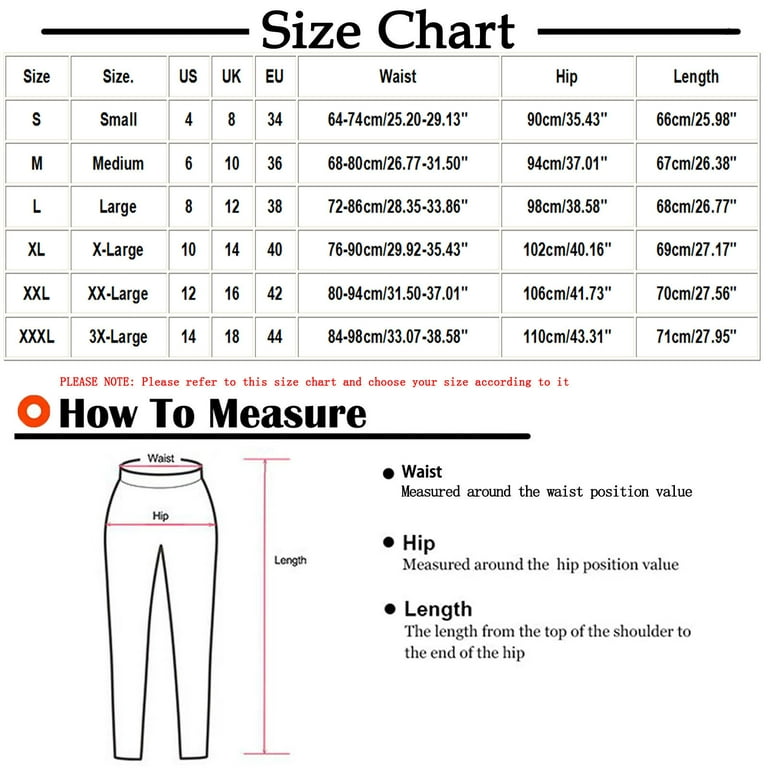 PMUYBHF Yoga Pants with Pockets Tall Women 34-36 Inseam Christmas in July  Blue Loose Pants Women Ladies Casual Comfort Printed Stretch High Waist