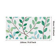 thumbnail image 1 of Watercolor Green Leaves Pattern Background Banner Party Decorations Backdrop Photography Props Wedding Celebration Event Decors, 1 of 4