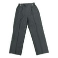 thumbnail image 5 of Women's Casual Straight Leg Pants with Side Button Design and Elastic Waist for Comfortable Daily Wear plus Size Cropped Pants for Women Casual plus Size Casual Pants for Women 2x Jogging Pants, 5 of 5