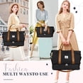 thumbnail image 4 of Gynky Travel Duffle Bag Weekender Bags for Women with Shoe Compartment Carry on Overnight Bag Gym Duffel Bag with Wet Pocket Hospital Bags for Labor and Delivery, 4 of 8