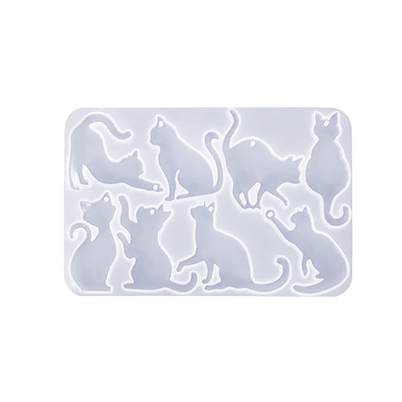 Resin Molds Jewelery Silicone Mould Earring Mold with Hole Silicone Molds for Epoxy Resin Earring Charm