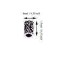 thumbnail image 3 of 24pc Viking Rune Beads for Dreadlocks, Hair Jewelry Charms with Norse Symbols for Braiding, DIY Viking Hair Accessories, Alloy Large Hole Beads for Braids & Hair Decor (24 Pieces), 3 of 7