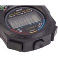 thumbnail image 5 of 6 Pack Digital Stopwatch Water Resistant Shockproof Precision Electronic Timer with Compass for Running, Swimming and Other Sports Black (Without Whistle), 5 of 5